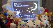 結婚式ウェルカムボード事例