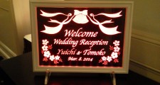 結婚式ウェルカムボード事例