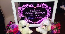 結婚式ウェルカムボード事例