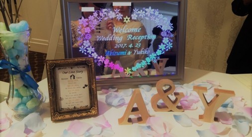 ウェルカムボード,結婚式,披露宴,LED,光る,ウエルカムボード,光,ウェディング,ウエディング