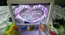 ウェルカムボード,結婚式,披露宴,LED,光る,ウエルカムボード,光,ウェディング,ウエディング
